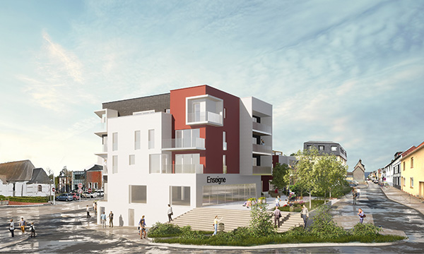 30 logements et commerces à PETIT-COURONNE